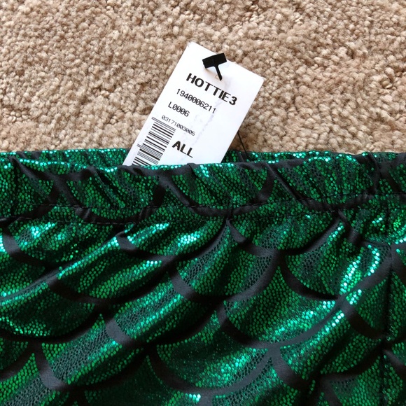 NWT Mermaid Leggings One size - Picture 4 of 4